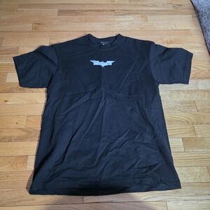 Noble X Batman Black Graphic Bat Logo T-Shirt - Men